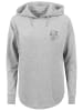 F4NT4STIC Oversized Hoodie Weihnachtstasse in grau