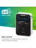 TechniSat DIGITRADIO mobil 2 Portables DAB+/FM Mini-Radio Akku Kopfhörer schwarz/weiß