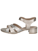 Caprice Sandalette in LT.GOLD COMB