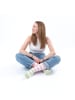 Occulto 3er Pack Tennissocken mit Streifen Momo in Mix2