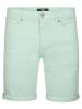 Petrol Industries Jackson Farbige Denim-Shorts Coconut in Grün
