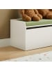 SoBuy Sitzbank in Reinweiß - (W) 34 x (H) 35 x (L) 60 cm