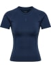 Hummel T-Shirt Hmlflow Multisport Damen in DRESS BLUES