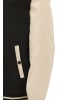hoona Herren Jacket in SCHWARZ WOLLWEISS