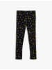 KOTON Leggings in Schwarz Gemustert