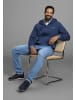 Man's World Kapuzensweatjacke in marine