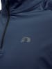 Newline Reißverschluss Sweatshirt Raglanärmel Men's Core Herren in BLACK IRIS