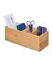 relaxdays Ordnungsbox in Natur - (B)35 x (H)12 x (T)14 cm