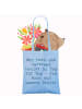 Mr. & Mrs. Panda Tote Bag Spruch Arzt Herz Verstand mit Spruch in Sky Blue