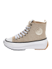 Kaporal Christa – Hohe Schnür-Sneaker Beige