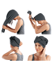 Erwin Müller Frottier Turban 2er-Pack in anthrazit