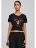Mister Tee Cropped T-Shirts in black