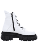 Mustang Schnürstiefelette in weiss