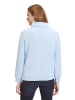 BETTY & CO Sweatpullover mit Kragen in Hellblau