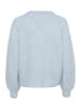 Kaffe Strickpullover KAtrina Loose fit in Celestial Blue Melange