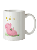 Mr. & Mrs. Panda Tasse Schwein Glück ohne Spruch in Weiß