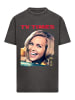 F4NT4STIC Oversize T-Shirt TV Times Honor Blackman 1964 Cover in schwarz