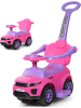 COSTWAY 3 in 1 Rutschauto ab 1 Jahr in Rosa