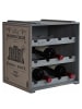 Butlers Butlers Weinregal VINOTHEK in Taupe