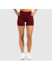 SMILODOX Shorts Issy Scrunch in Bordeaux