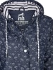 mh michael heinen Regenjacke Schirm in navy-weiss