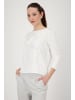 monari Rundhalspullover für Damen in offwhite
