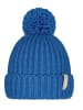 Barts Joansy Beanie Bommelmütze in Blau