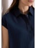 Cecil Solid Collar Blouse in Universal Blue