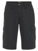 Man's World Cargobermudas in schwarz