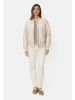 Camel Active Oversize Bomberjacke mit bedrucktem Futter in Hafer