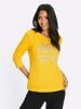 Sieh an! 3/4-Arm-Shirt in sonnengelb