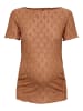 ONLY T-shirt in Pecan Brown