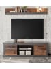Furn.Design Wandboard Old Used Wood Shabby Design mit grau, Wandregal, 153 x 23 cm