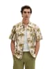 Marc O'Polo Kurzarm-Hemd regular in Medium Brown