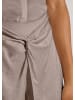 MADELEINE Sommerliche Stoffhose mit Überwurf in cappuccino