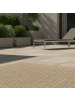 KADIMA DESIGN Teppich Outdoor Waschbar Vintage KASBERG Strapazierfähig OEKO-TEX in Beige