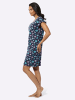 Sieh an! Sommerkleid in marine-bedruckt