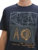Tom Tailor Print T-Shirt für Herren in blau