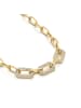 Luxenter Halskette Nelith mit 18 Karat Gelbgold-Finish – NELITH