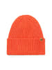 Camel Active Strickmütze mit Logo in Orange