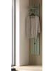 Inn.Furn Garderobenpaneel grün 31 x 160 cm, Wandgarderobe mit Kleiderstange