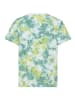Kangaroos T-Shirt in grün gemustert