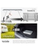 tectake Aluminium Campingtisch Jumbo 180 x 70 x 70,5 cm, silber