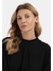 Usha Damen Blusenshirt in Schwarz