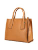 Florence Florence Handtasche Leder tan, hellbraun ca. 32cm