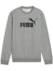 Puma Pullover "ESS No.1 Logo Crew TR B" in Grau