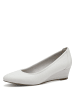 Tamaris Pumps/ Ballerina in weiss