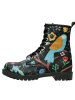 Dogo Longe Boots - Flower & Birds BLACK 36 in Schwarz