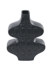 Beliani Blumenvase ARGOS in Schwarz - (W) 19 x (H) 25 x (L) 19 cm