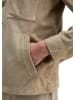 Marc O'Polo Lederjacke regular in Frozen Taupe